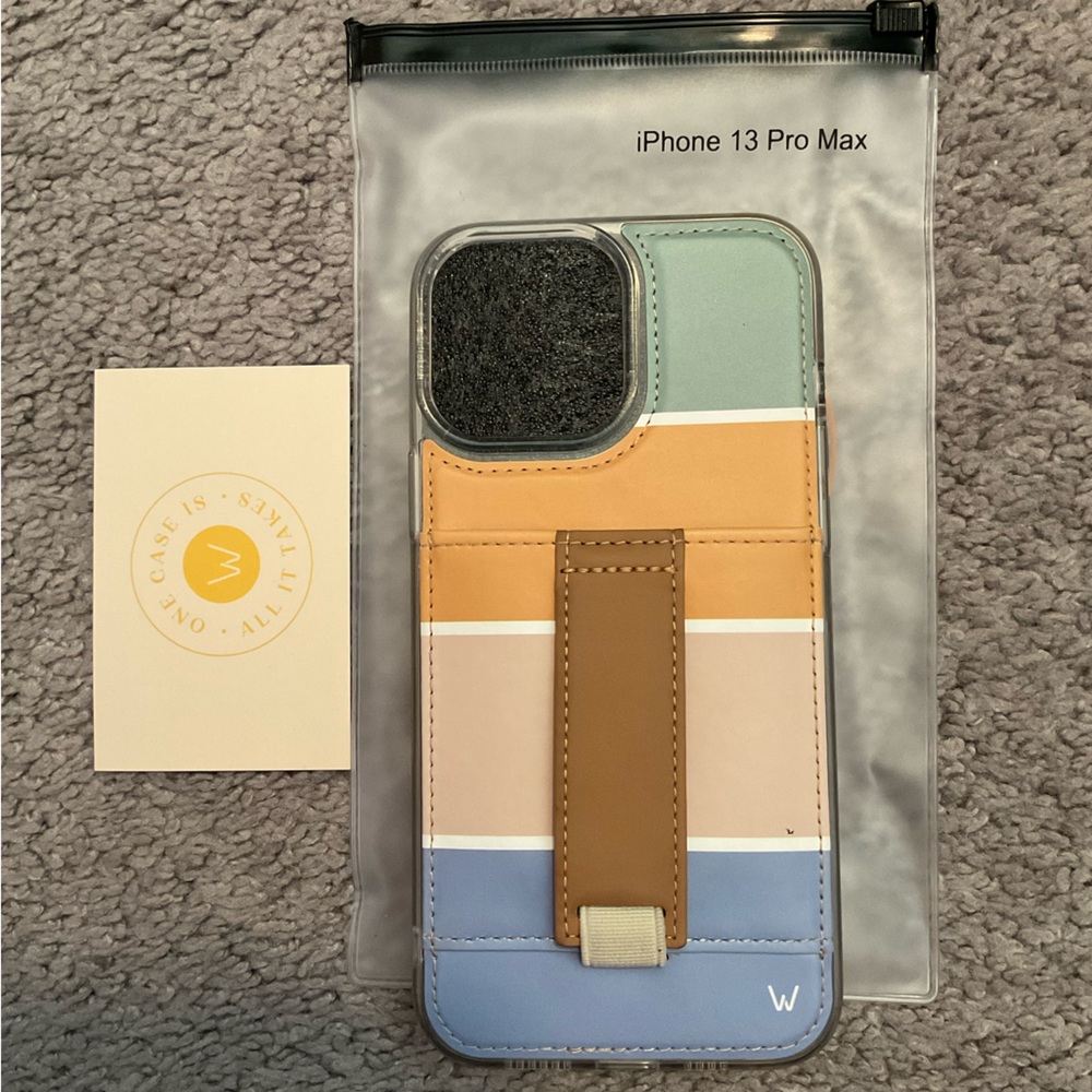 Striped iPhone 13 Pro Max case